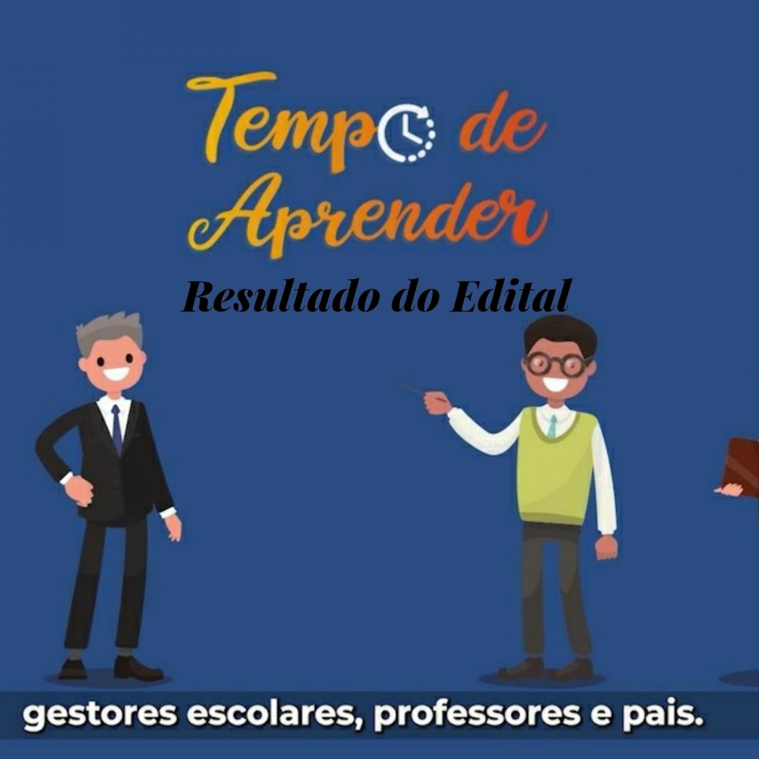 EDUCAÇÃO – Veja classificados no edital Tempo de Aprender