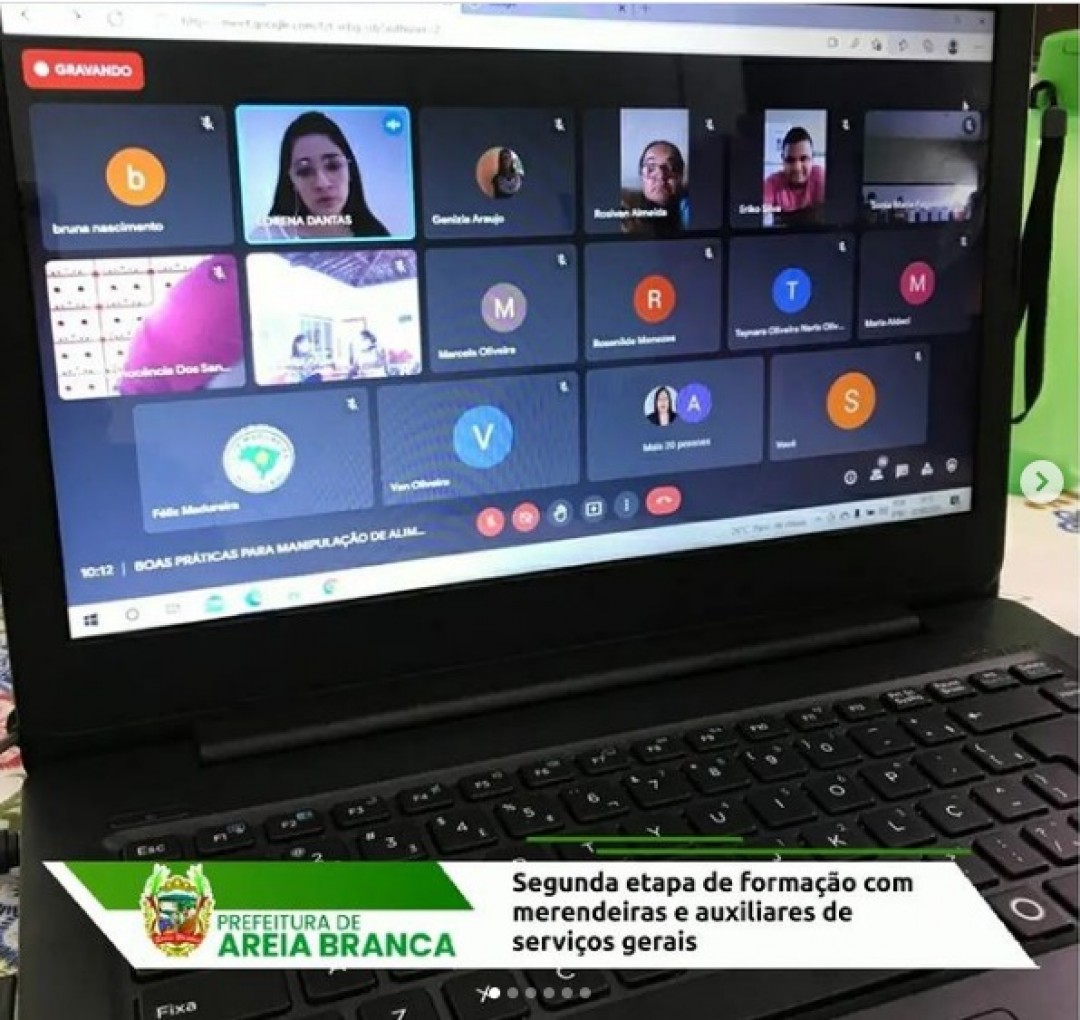 Nesta terça, 31, aconteceu a segunda etapa de formação com merendeiras e auxiliares de serviços gerais