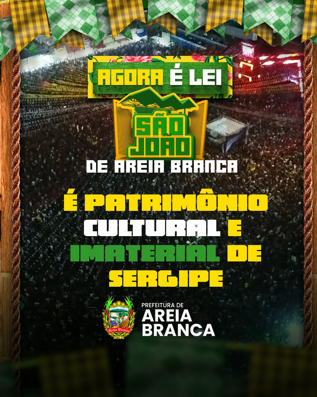 São João de Areia Branca agora é Patrimônio Cultural e Imaterial de Sergipe