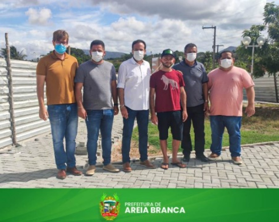 Prefeito de Areia Branca recebe a visita do ex-deputado Federal André Moura